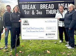 Community Funding Grant support Break Bread meals program