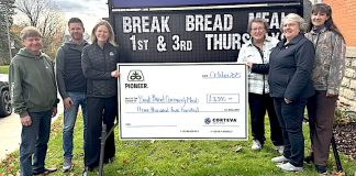 Community Funding Grant support Break Bread meals program